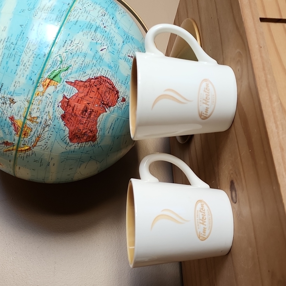 Tim Hortons 2006  limited Edition collectible ceramic coffee mugs